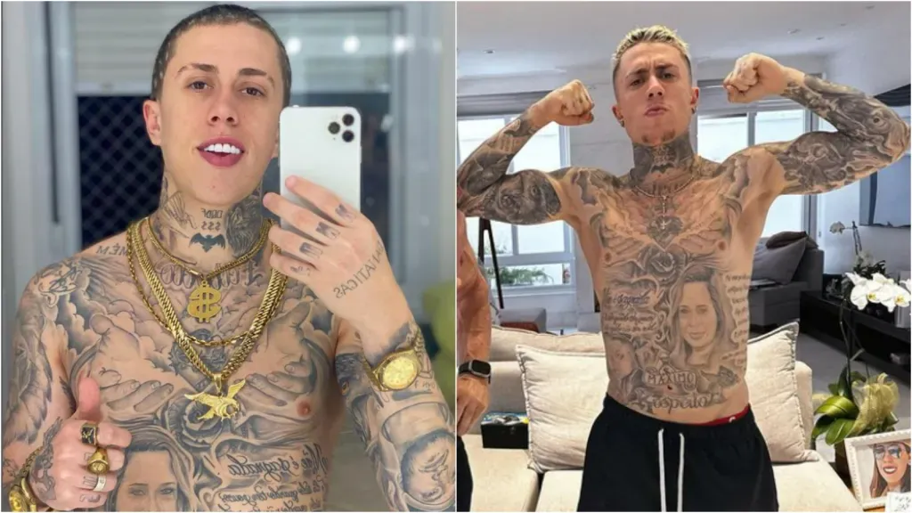 MC Daniel mostra transformação física - Fotos: Instagram de MC Daniel.