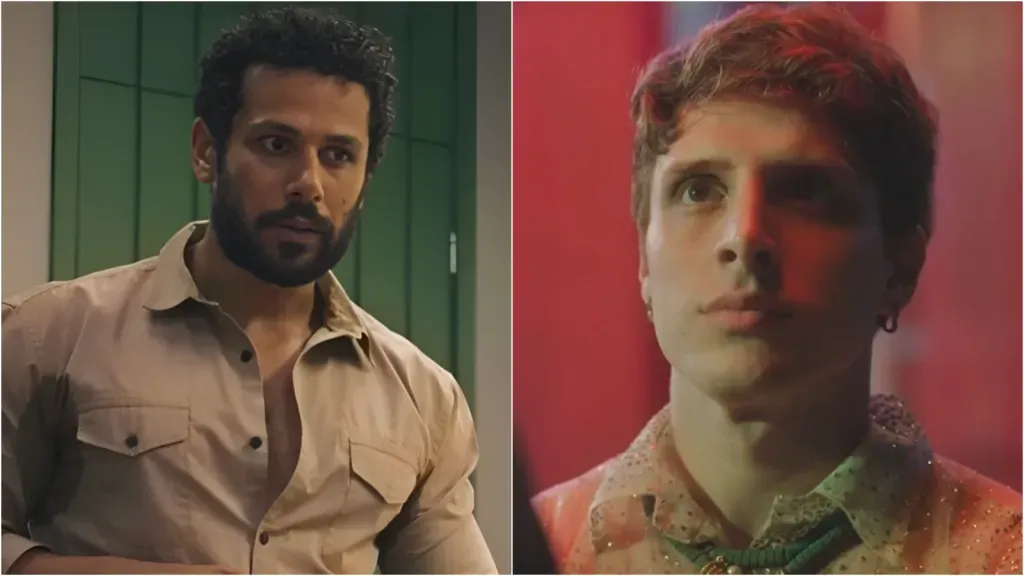Ramiro e Kelvin em Terra e Paixão - Fotos: Reprodução/Rede Globo.