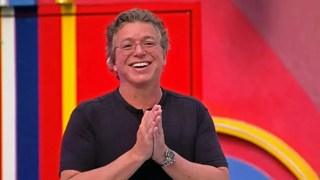 Boninho sorrindo – Foto: Reprodução/TV Globo