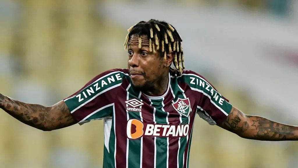 Abel Hernández nos tempos de Fluminense. Foto: Thiago Ribeiro/AGIF