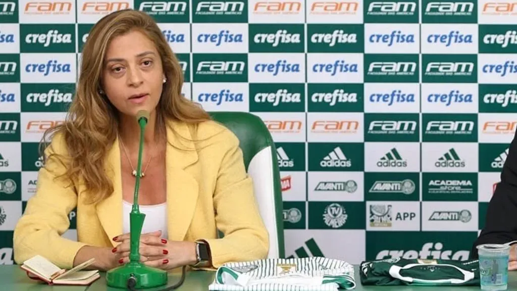 Leila Pereira não tem ajudado a torcida do Palmeiras com novos ingressos para a Super Copa
