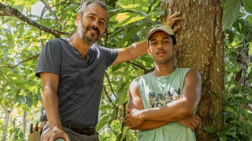 José Inocêncio e João Pedro em Renascer – Foto: Globo