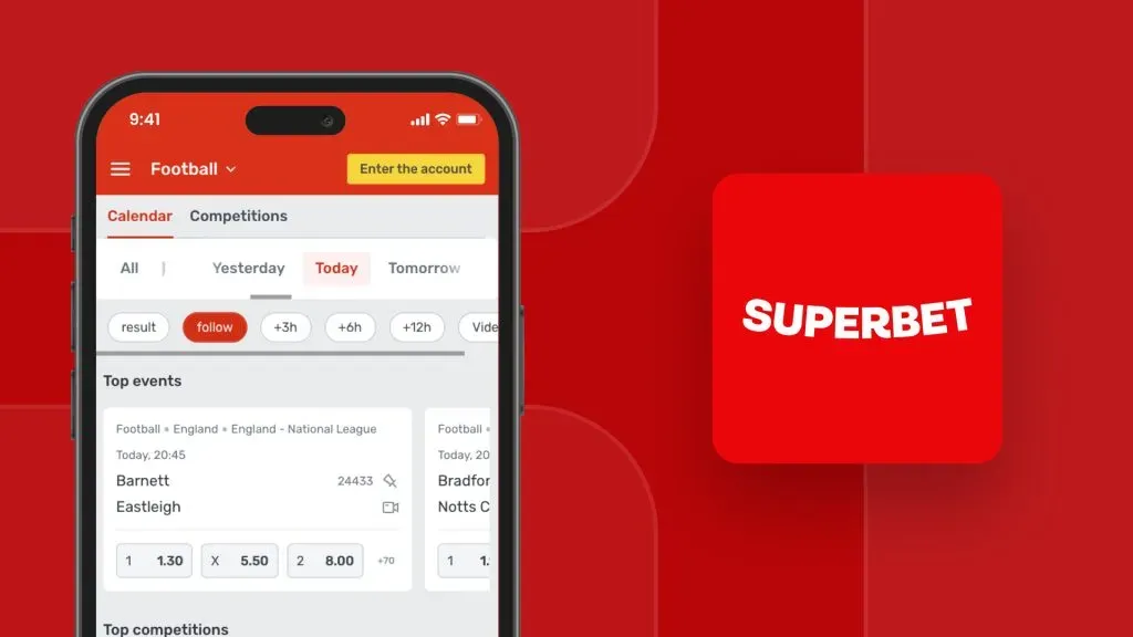 Com o Superbet um app você faz as suas apostas esportivas com praticidade