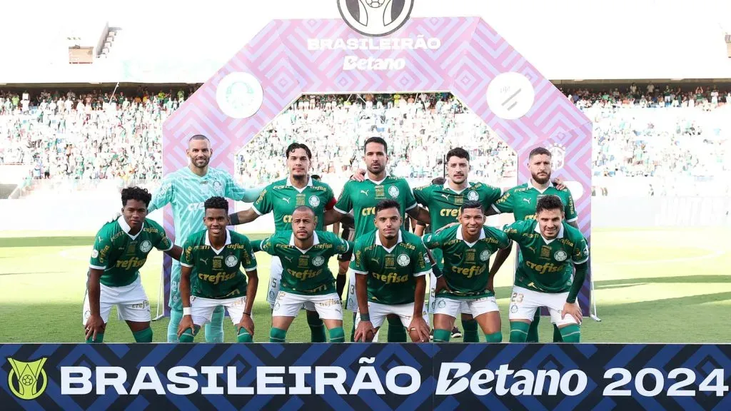 Palmeiras jogou esta tarde em Barueri para um público de apenas 12 mil torcedores – Foto: Cesar Greco/Palmeiras/by Canon