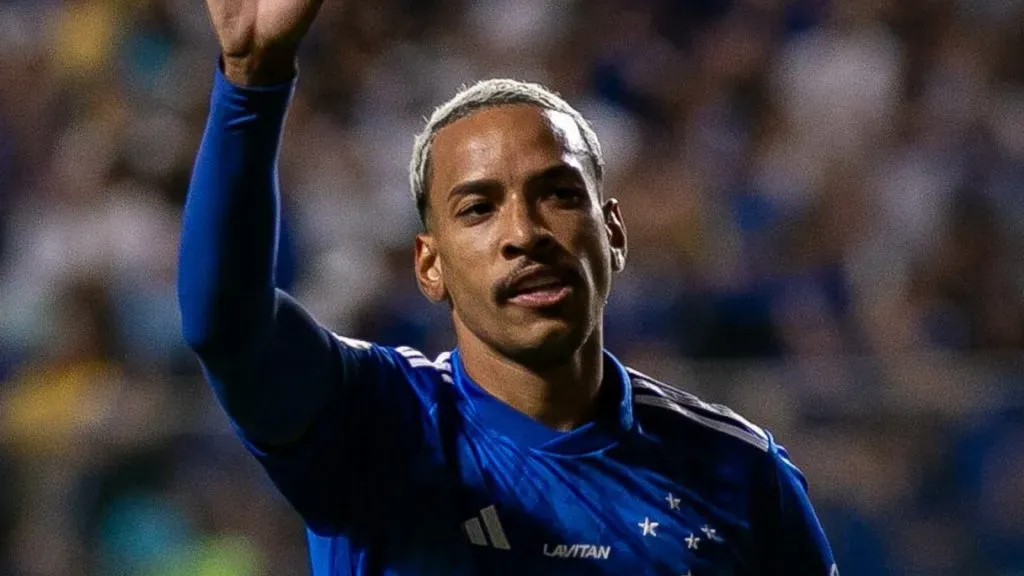 Matheus Pereira é o grande protagonista do Cruzeiro na temporada 2024 e está no radar de Dorival. Foto: Fernando Moreno/AGIF