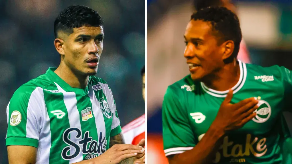 Lucas Barbosa e João Lucas estão fora dos planos do Santos e Juventude tem opção de compra – Fotos: AGIF