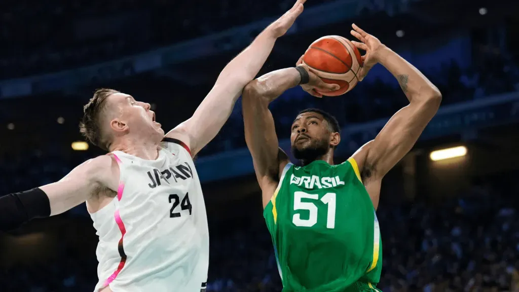 Bruno Caboclo é um dos favoritos a ser cestinha da partida (Foto: Associated Press / Alamy Stock Photo)