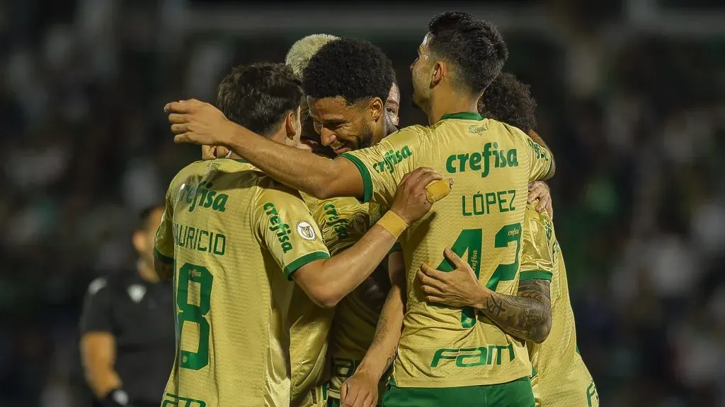 Palmeiras goleia o Cuiabá por 5 a 0 pelo Brasileirão. Foto: Anderson Romao/AGIF