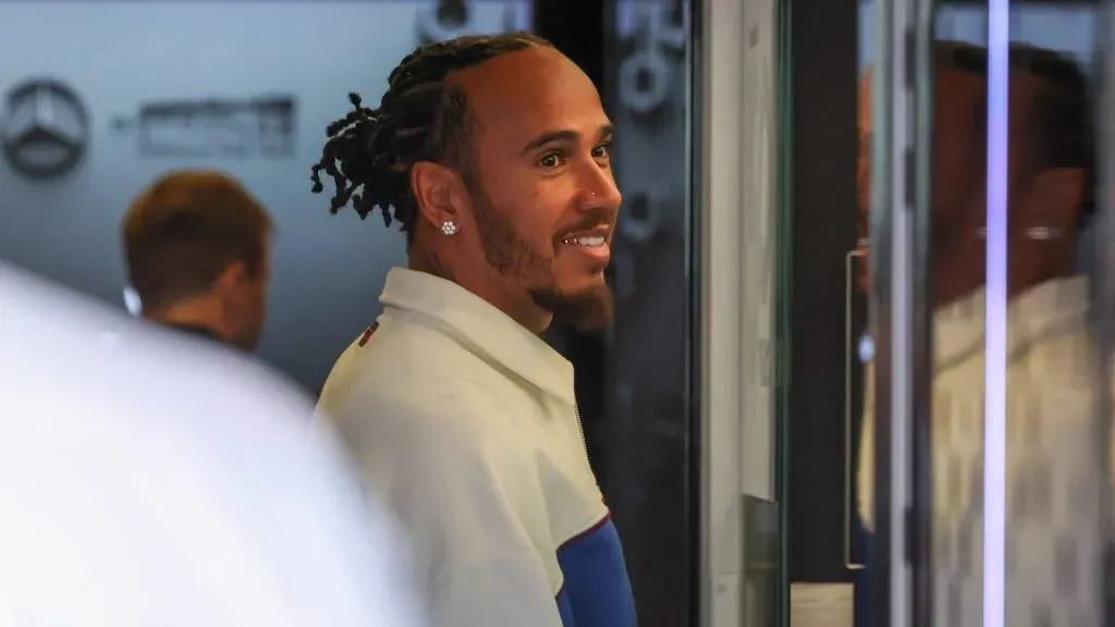 Lewis Hamilton no GP de Austin (IMAGO / Icon Sportswire)