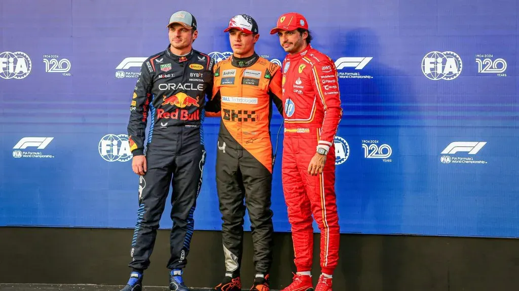 Norris, Verstappen e Sainz completam o top 3 no grid da Austin (IMAGO / ABACAPRESS)