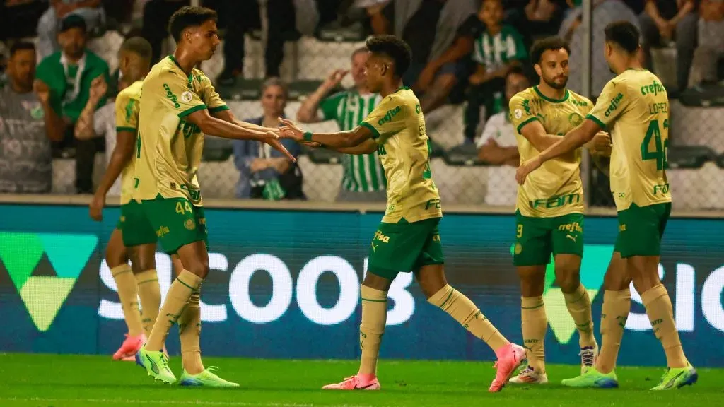 Palmeiras x Juventude pelo Brasileirão. Foto: Luiz Erbes/AGIF