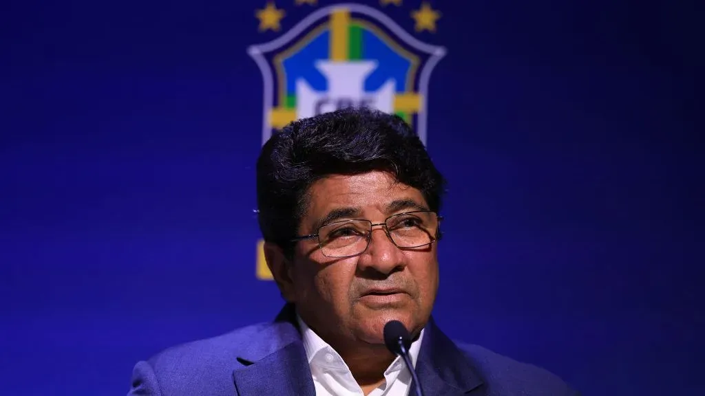 Ednaldo Rodrigues, presidente da CBF. Foto: Buda Mendes/Getty Images