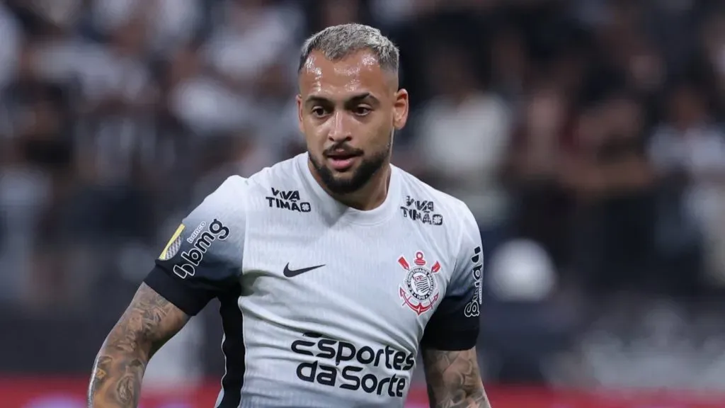 Maycon exaltou campanha do Corinthians no Paulistão. Foto: Marcello Zambrana/AGIF