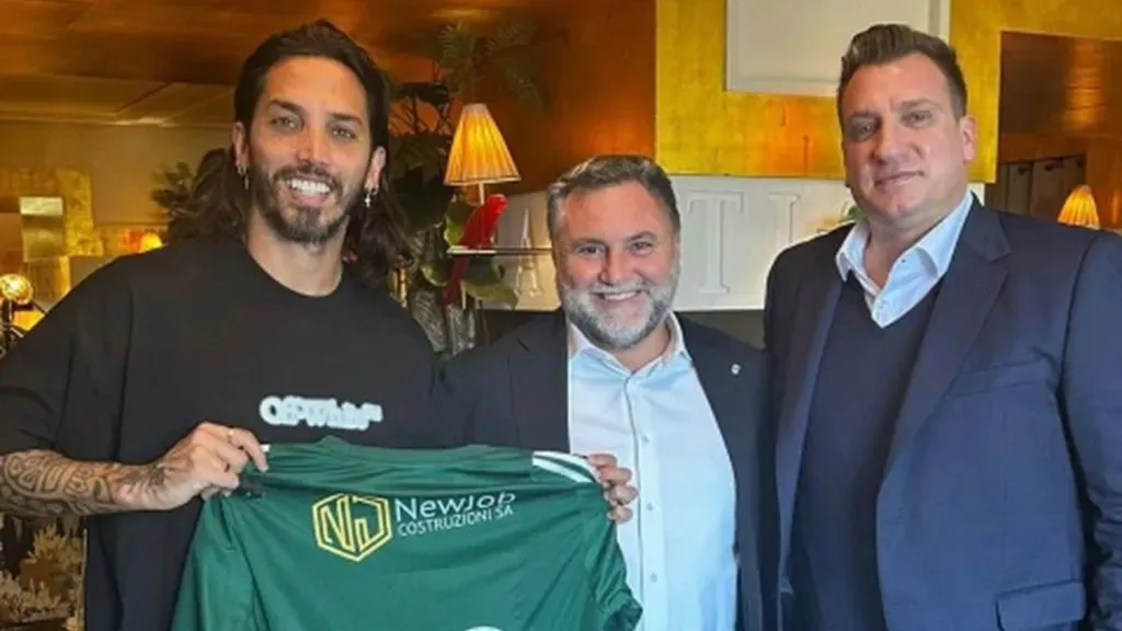 Ex-Vasco, Maxi López comprou o FC Paradiso, da 3ª divisão suíça – Foto: Reprodução