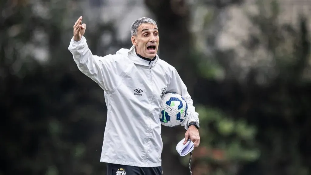 Vojvoda pretende realizar mudanças - Foto: Raul Baretta/Santos FC
