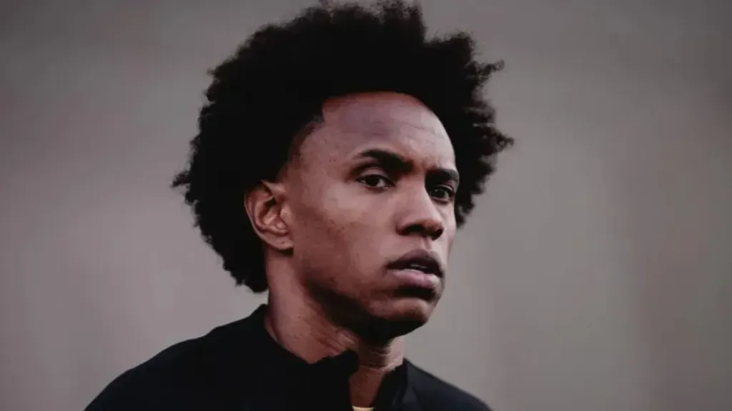 Willian durante partida entre Corinthians e Juventude, na Neo Química Arena, pelo Campeonato Brasileiro – Foto: Ettore Chiereguini/AGIF
