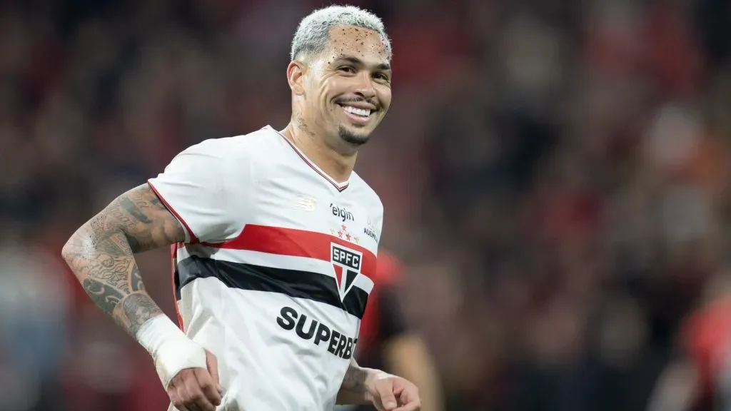 Luciano é uma das principais esperanças do São Paulo na Libertadores – Foto: Hedeson Alves/AGIF