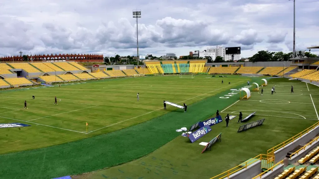 Estadio Jaime Morón León de Cartagena. Foto: VizzorImage / Javier García.