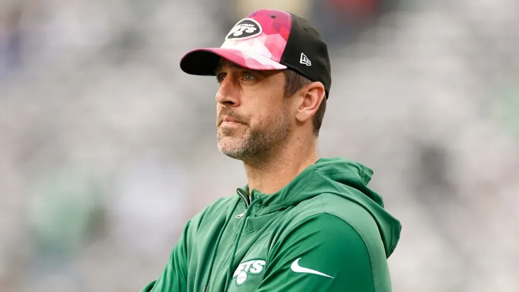 Aaron Rodgers with the New York Jets (Getty Images)