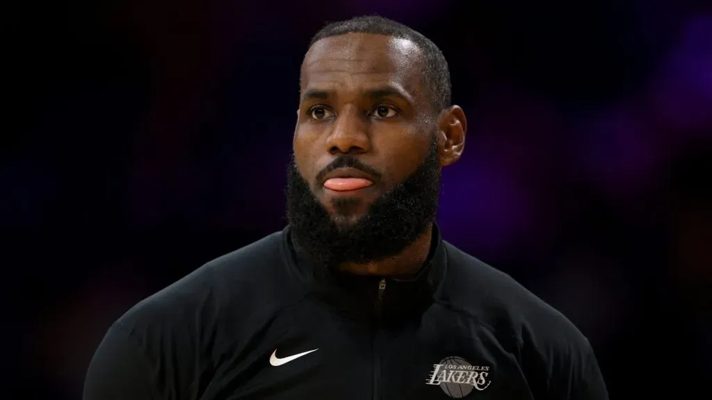 LeBron James with the Lakers (Getty Images)