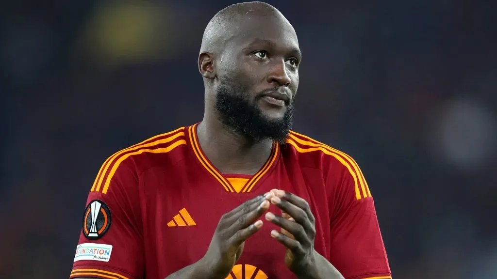 Romelu Lukaku of AS Roma