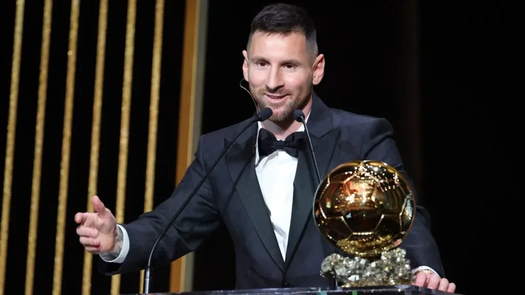Lionel Messi won the 2023 Ballon d’Or (Getty Images)
