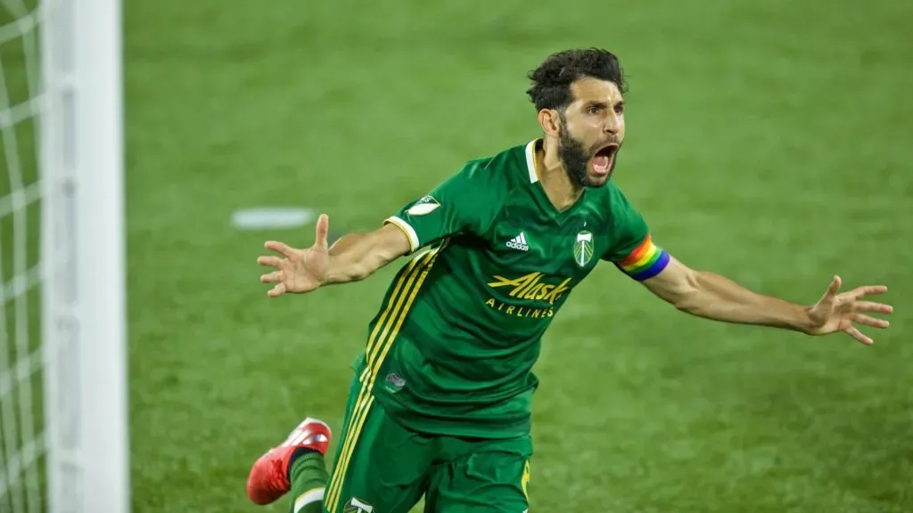 Diego Valeri with the Timbers (Getty Images)
