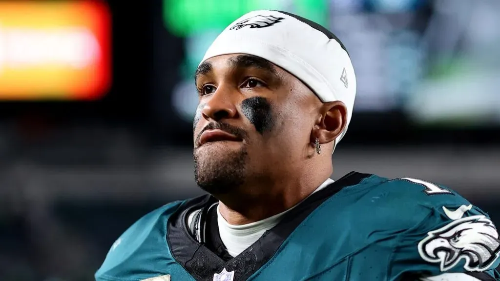 Jalen Hurts quarterback of the Philadelphia Eagles (Getty Images)