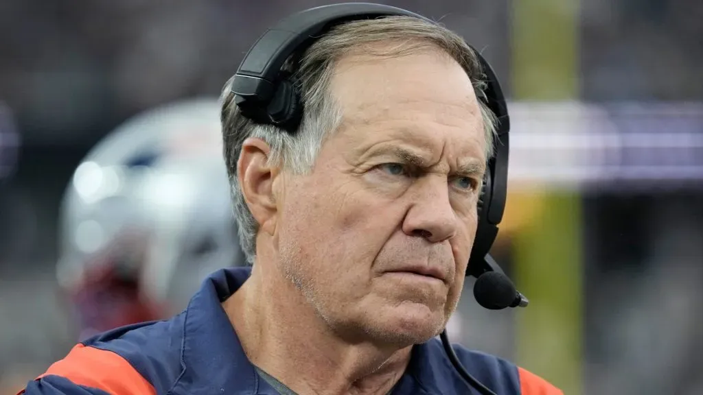 Bill Belichick with the New England Patriots