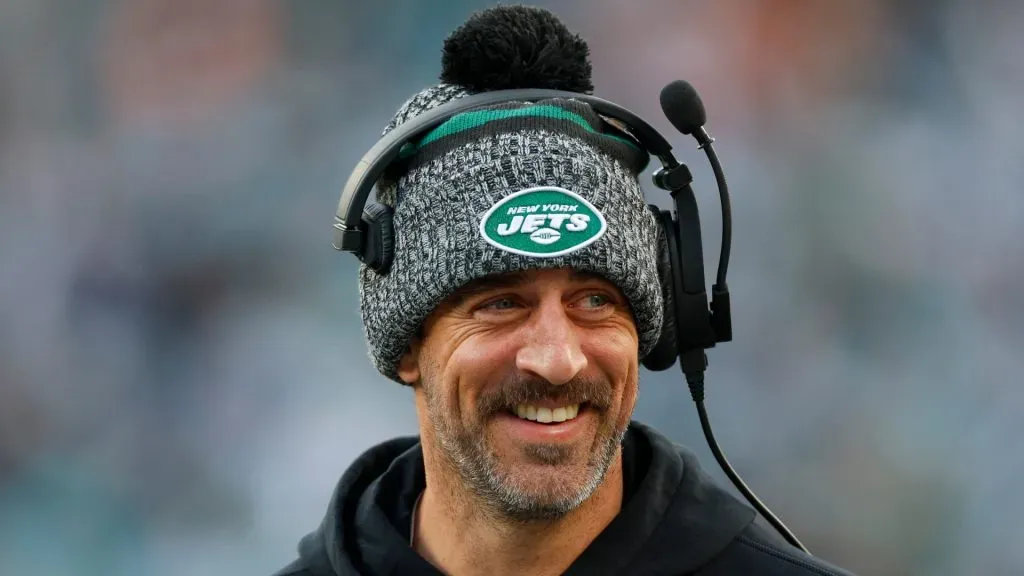 Aaron Rodgers with the New York Jets (Getty Images)