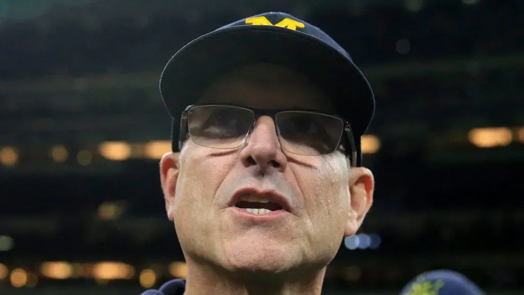 Jim Harbaugh and Michigan are favorites to win the national championship (Getty Images)
