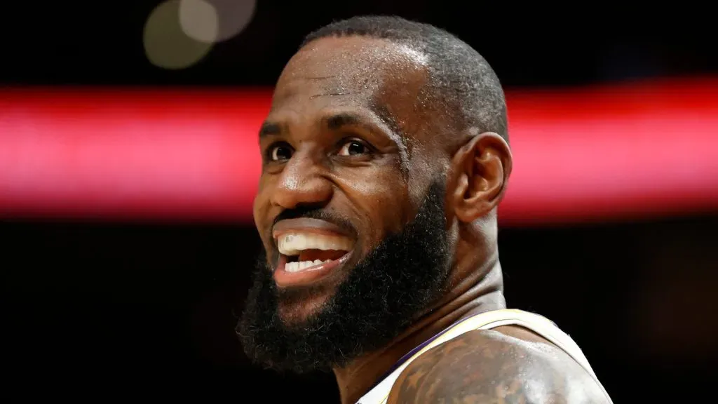 LeBron James and the Lakers are in the semifinals of the NBA-In Season Tournament (Getty Images)