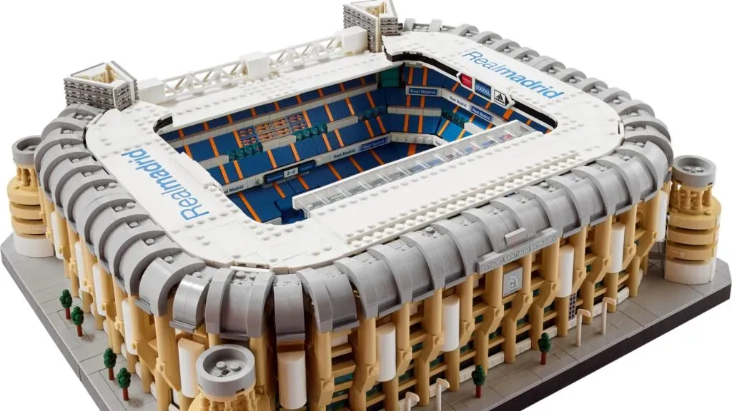 Real Madrid Santiago Bernabéu Lego Stadium