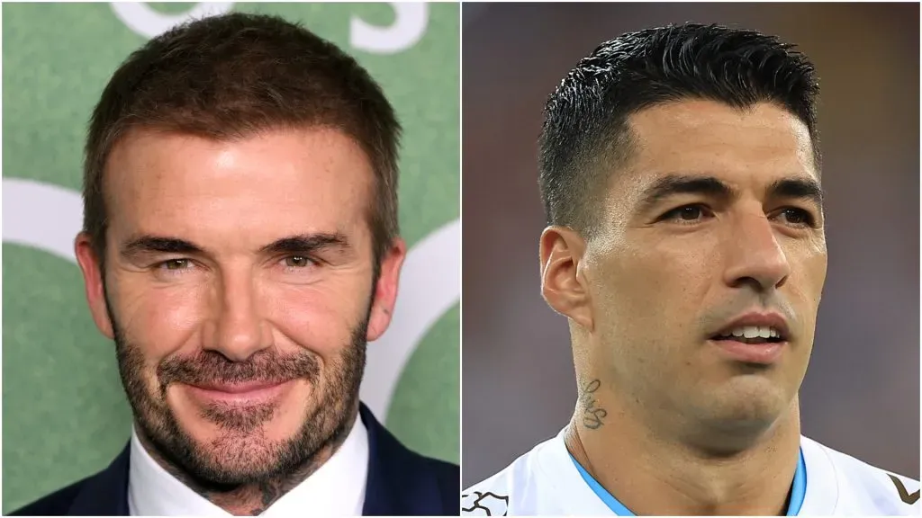 David Beckham made a new splash for the MLS by signing Luis Suarez (Getty Images)