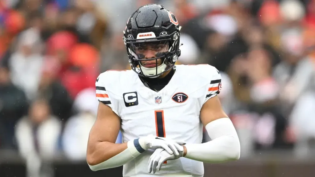Justin Fields, quarterback of the Chicago Bears.