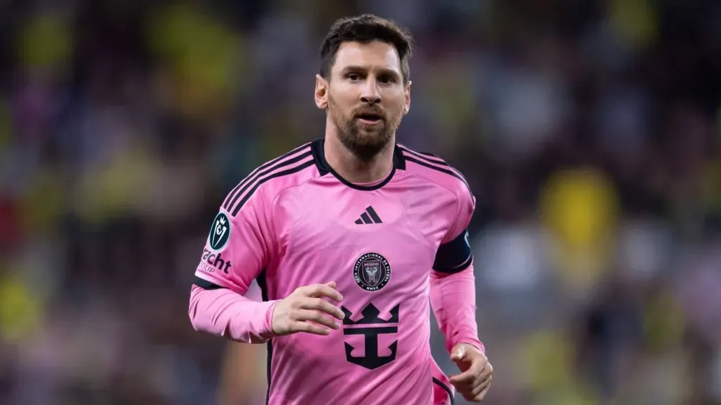 Lionel Messi in action in Nashville.