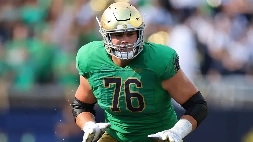 Joe Alt is one of the top prospects in the 2024 NFL Draft (Getty Images)