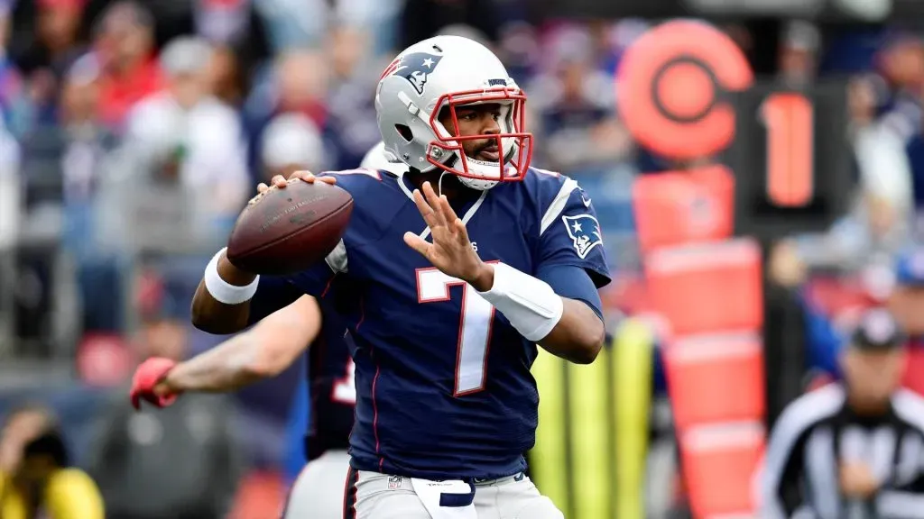 Jacoby Brissett in action for the Patriots in 2016.