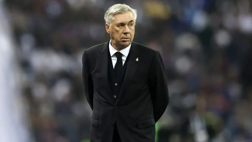 Manager Ancelotti of Real Madrid