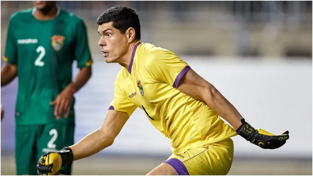 Bolivia goalkeeper Carlos Lampe – IMAGO / Icon Sportswire