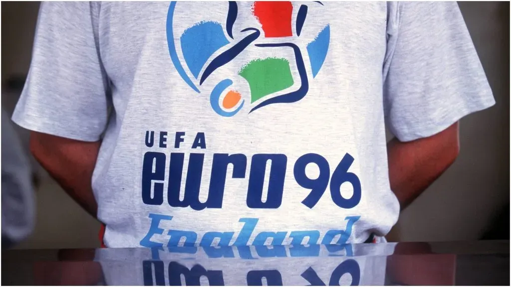 The official logo of the European Championship 1996 – IMAGO / Sven Simon