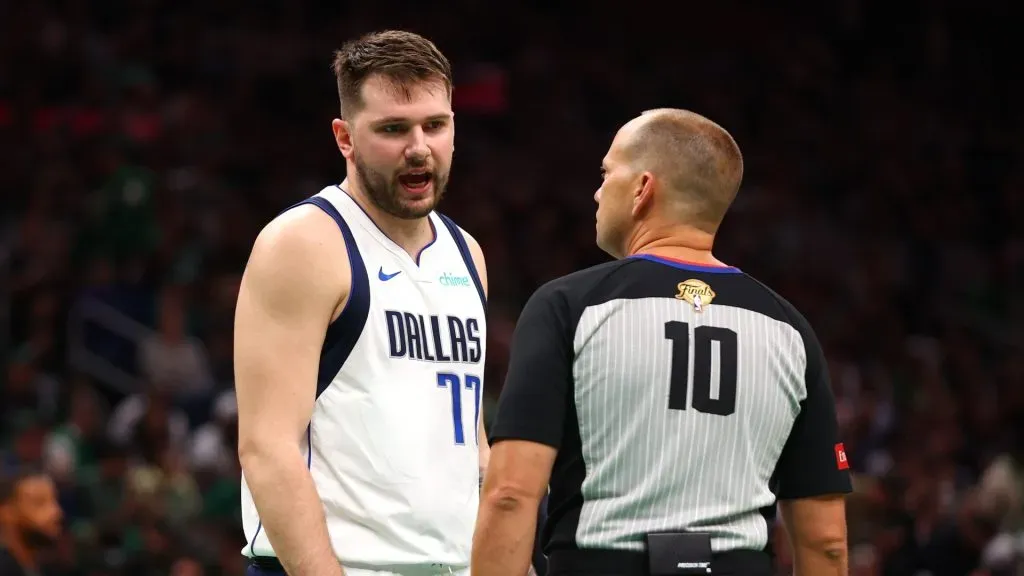 Luka Doncic is tired of NBA referees (Getty Images)