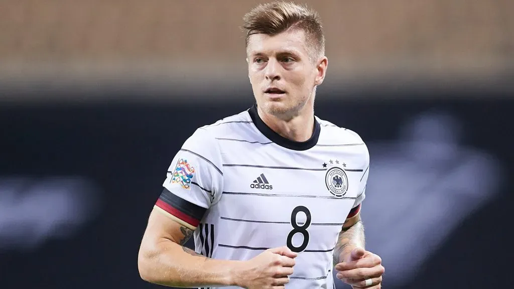 Toni Kroos with Germany’s national team. Fran Santiago/Getty Images