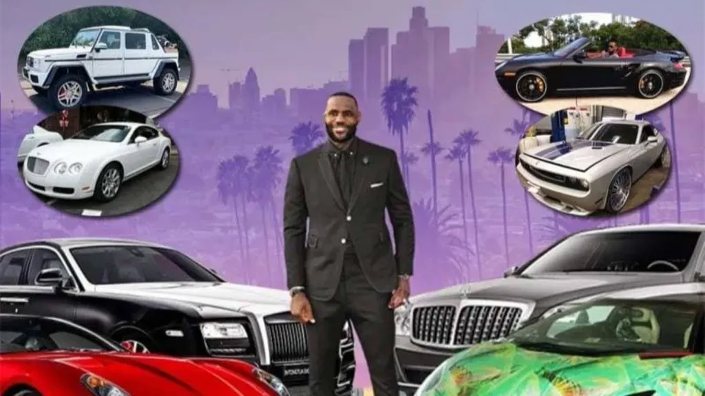 LeBron cars collection