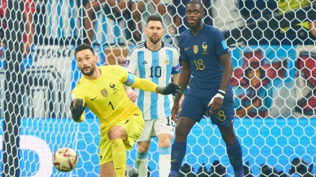 Hugo Lloris in the World Cup Final match vs Argentina. IMAGO / ActionPictures