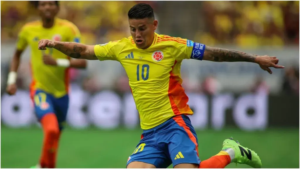 James Rodriguez of Colombia