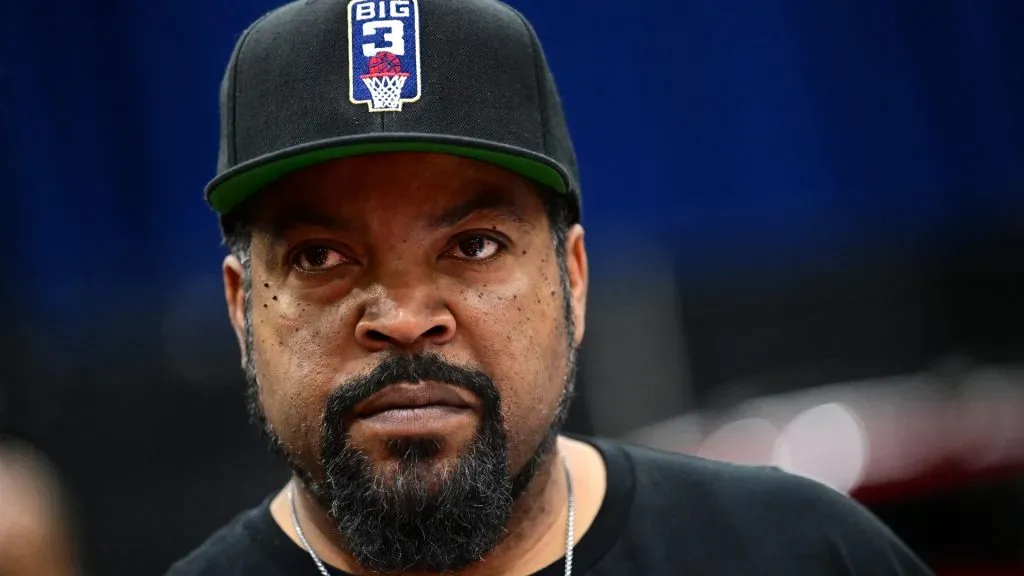 Ice Cube looks on during Week One at Credit Union 1 Arena on June 19, 2022 in Chicago, Illinois.