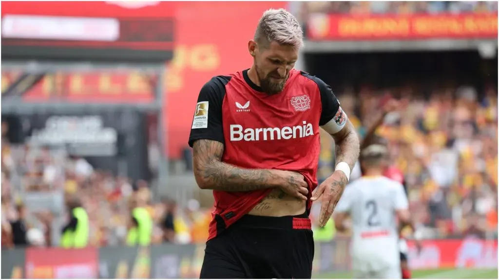 Robert Andrich of Bayer Leverkusen – IMAGO / PanoramiC