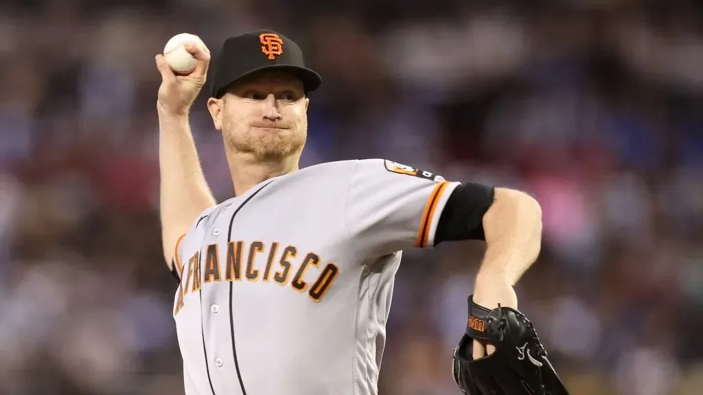 The Guardians acquired right-hander Alex Cobb in a trade with the Giants. Photo by Christian Petersen/Getty Images