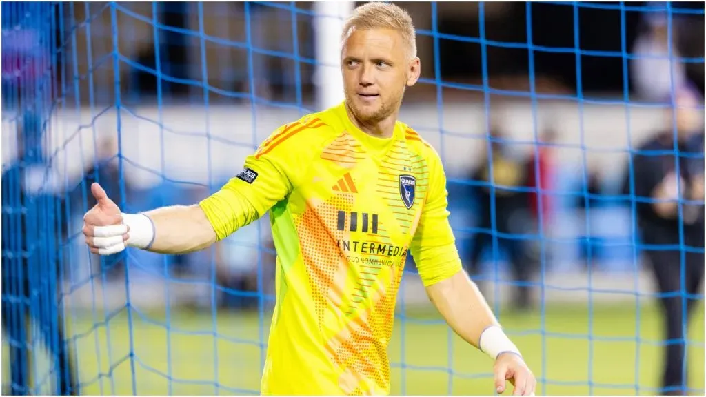 San Jose Earthquakes goalkeeper William Yarbrough – IMAGO / Icon Sportswire